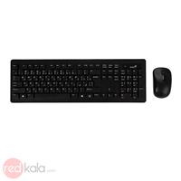  کیبورد و ماوس بی سیم جنیوس مدل SlimStar 8005 با حروف فارسی 
