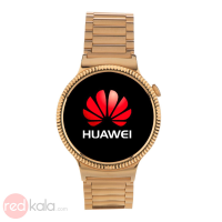 ساعت هوشمند هوآوی واچ طلایی مدل Steel Case With Gold Link Bracelet