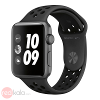  ساعت هوشمند اپل واچ سری 3 مدل Nike Plus 42mm Space Gray Aluminum Case with Anthracite/Black Nike Sport Band 