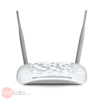 مودم روتر ADSL2 Plus بی سیم N300 تی پی-لینک مدل TD-W8961N