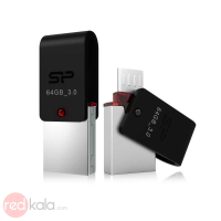 فلش مموری USB 3.0 OTG سیلیکون پاور مدل موبایل ایکس 31 ظرفیت 64 گیگابایت