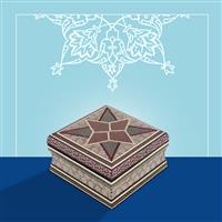 جعبه خاتم کاری