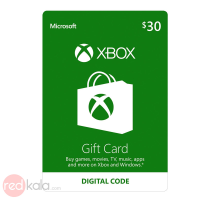گیفت کارت 30 دلاری ایکس باکس XBOX