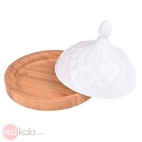 ظرف کره خوری بامبو مدل Lacey