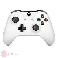  دسته بازی سفید بی سیم مایکروسافت مناسب برای Xbox One S 