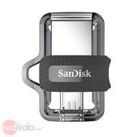  فلش مموری سن دیسک مدل Ultra Dual Drive M3.0 ظرفیت 128 گیگابایت 