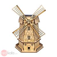 پازل سه بعدی خورشیدی مدل NETHERLANGISH WINDMILLS JZ05