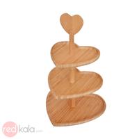 ظرف سه طبقه بامبو مدل Triple